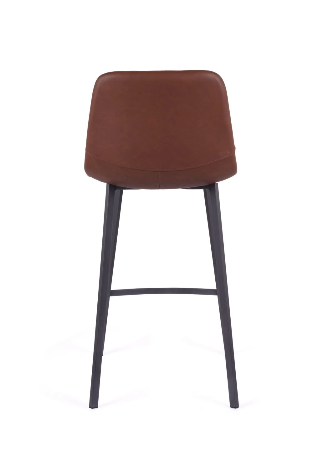 Product photograph of 2 X Ryan Vintage Cognac Pu Counter Stool from Choice Furniture Superstore.